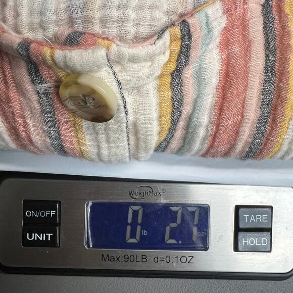 American Eagle Flutter Sleeve Gauzy Coquette Cottagecore Cropped Womens Top XS - Picture 9 of 9